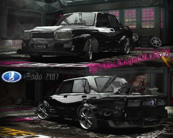 NFSMW Lada 2107 Tuning BLACK EDITION