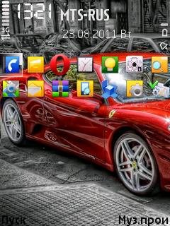 red ferrari