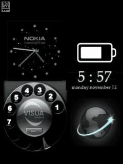 Nokia часы заряд батареи анимация