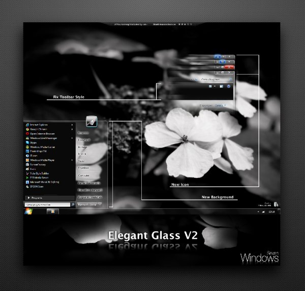 Elegant Glass V2 by Simply The Frankie