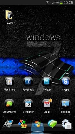 Next Launcher Windows Theme v1.04