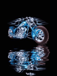 Neon moto анимация