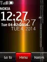 sony-xperia-digital-clock