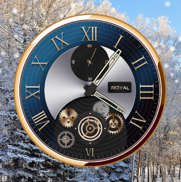 Analog clock 2018