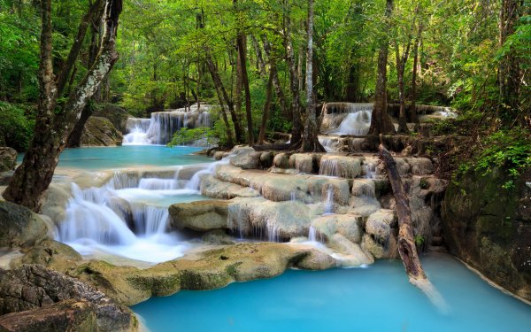Tropical Waterfall Scenery