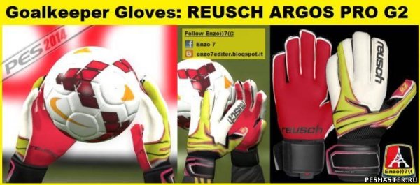 Enzo))7(( - PES 2014 - Gloves Reusch Arg