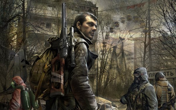 Characters in the game STALKER Pripyat