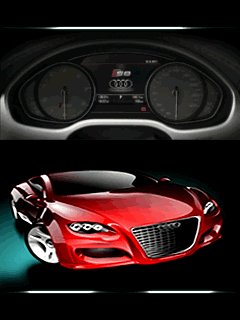 Audi car спидометр тахометр