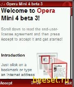 Opera Mini 4 Beta 3