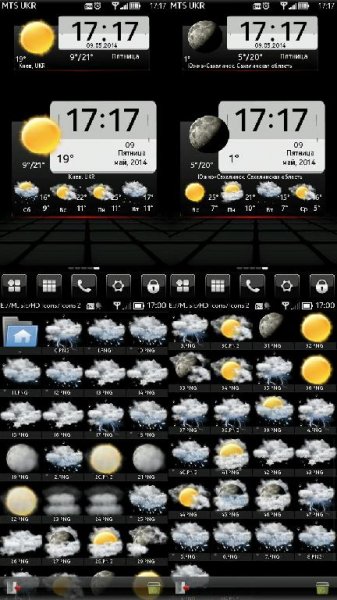 Mod Icons Weather WeatherClock v.2 By Vitan04