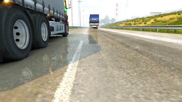 HDR Real Graphics Mod ETS2 1.26 for Oculus Rif