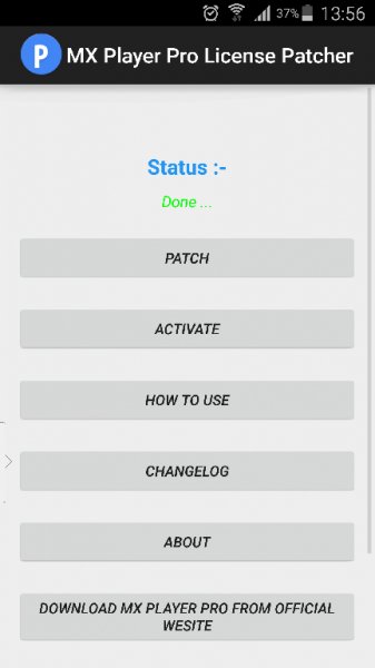MX Player Pro License Patcher v1.0