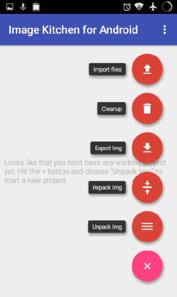 Image Kitchen for Android 4.1.2