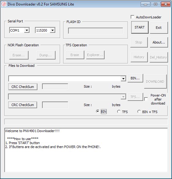 Divo Downloader v02 For Samsung Lite