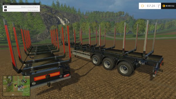 Fliegl Timber Kipper v1 01