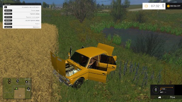 VAZ 2106 yellow