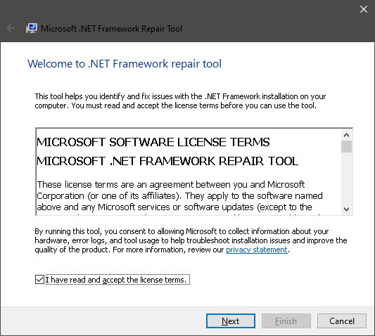 NetFx Repair Tool v1.5
