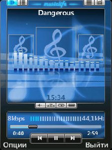 Musiclife skin for Ttpod 3.70