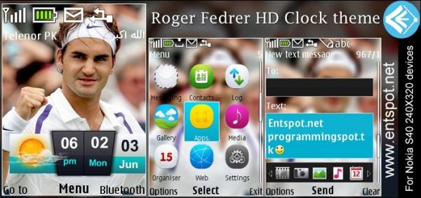 Roger Fedrer X2-00C2-01 theme
