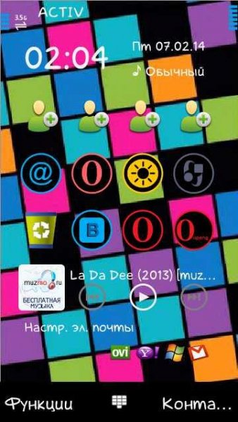 Windows Phone 7 theme for symbian 9.4