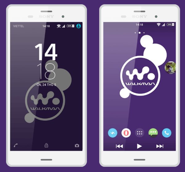 Xperia Walkman Theme