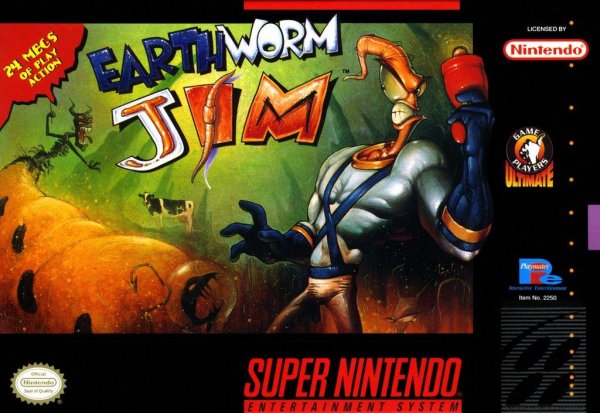 Earthworm Jim 2v1 (snes) Super Nintendo