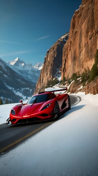 Red-super-car-in-the-winter-mountain-041124