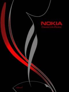 Black nokia абстракция
