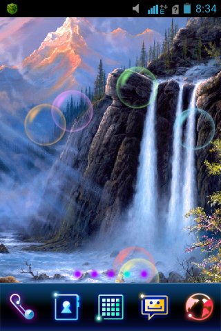5d waterfall live wallpapers