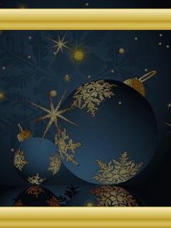 blue bauble theme- blondie