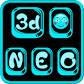 3D Neon Keyboard 1.0