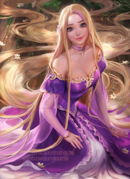Sakimichan (Yue Wang) - Rapunzel