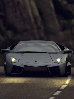 Black lamborghini car