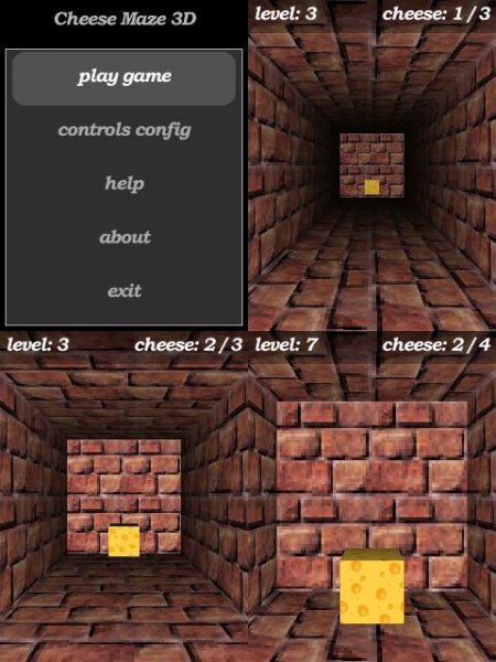 Cheese Maze 3D 240x320