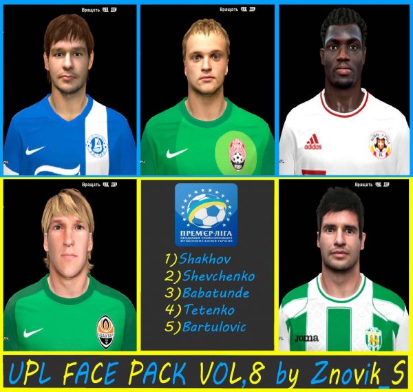 UPL FACE PACK VOL.8 by Znovik S