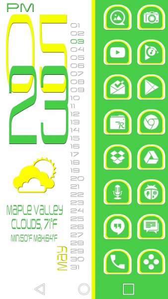 Peel Green - Icon Pack - v.1.5