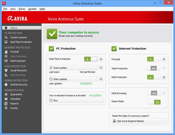 avira free antivirus