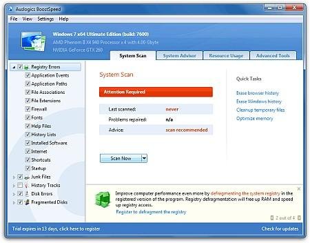 Auslogics BoostSpeed 5.2.1.0 Portable