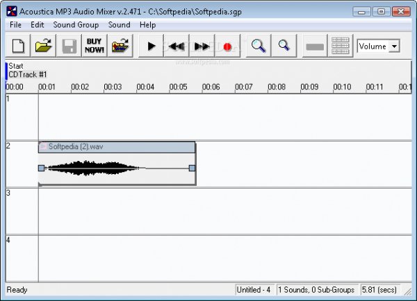Acoustica MP3 Audio Mixer
