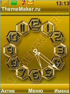 Gold Clock