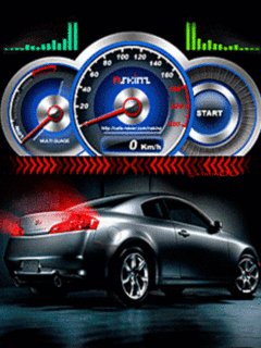 Speed car turbo спидометр тахометр