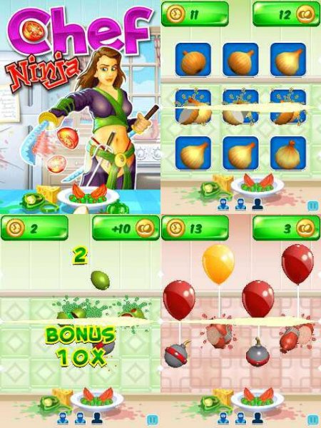 Chef Ninja 240x320 6280