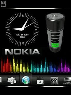 Nokia часы заряд батареи анимация