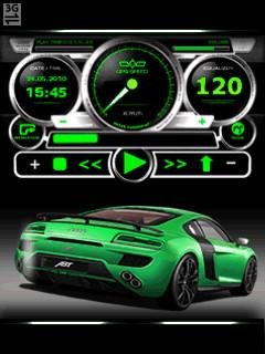 Turbo car player спидометр анимация