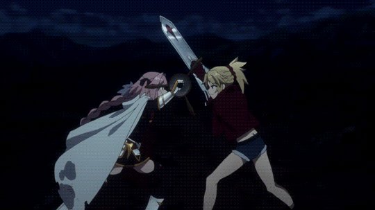 Mordred vs Astolfo