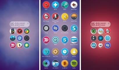 Around Lite icons pack