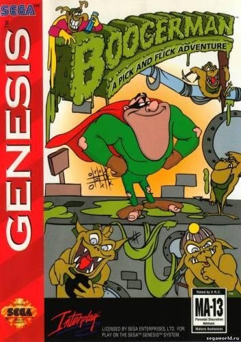 Boogerman (rus) (Sega Rom)