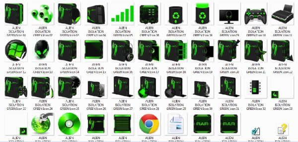 ALIEN ISOLATION GREEN