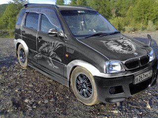 Уникальный тюнинг(Daihatsu-BМV X7)