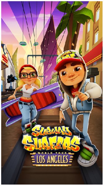 Subway Surfers - Голливуд (обновлено до
